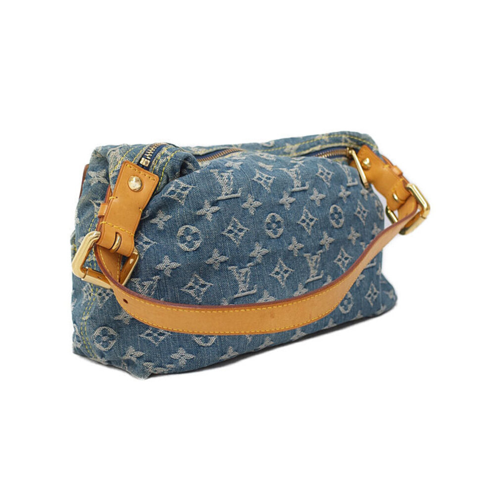 Louis Vuitton Denim Bag Baggy Monogram Shoulder